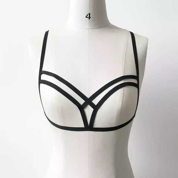 Women Bondage Body Harness Lingerie Belt - Picture 3 of 5